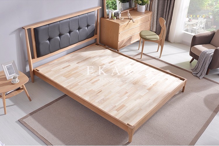 Nordic Style Bed Frame King Size Adult Loft Bed