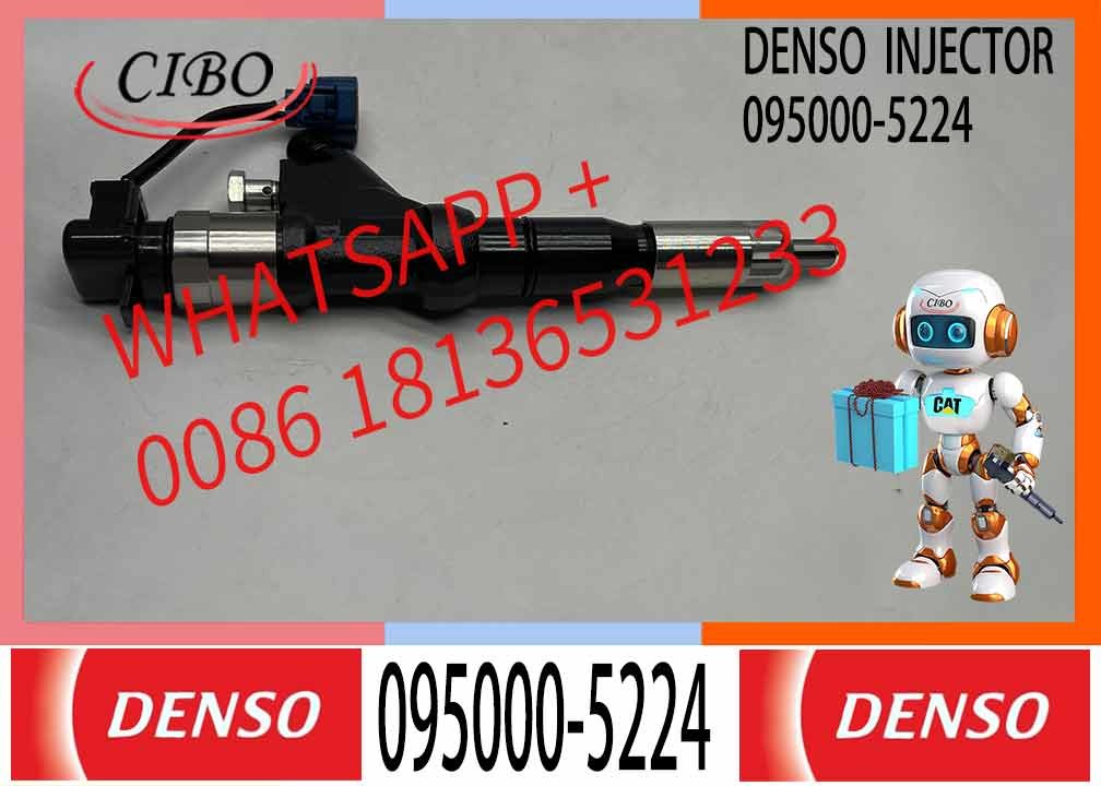 Diesel Common Rail Denso Fuel Injector 095000-5224 095000-5225 095000-5226 23670-E0340 For HINO 700 P13C E13C