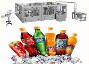 China 380V 50HZ Carbonated Drink Soda Water / Cola / Soft Drink Filling Machine wholesale