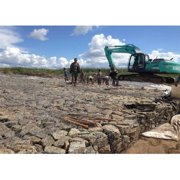 Road Building Gabion Box 3mX1mX1m Gabion Wall Baskets