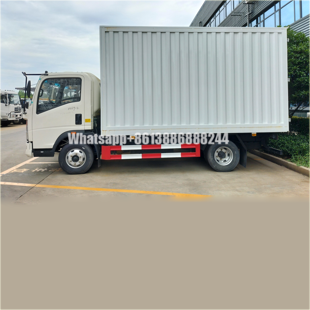 3-4 Tons Box Truck Panel - Van Freight Truck Goods Van