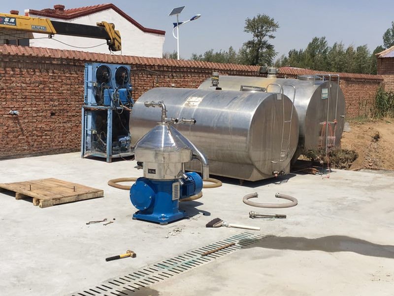 Raw Material Milk Clarifier Machine with Variable Skimming and Clarifying