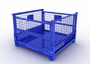 China 3000KG Warehouse Storage Shelves Lockable Storage Roll Wire Storage Cages wholesale