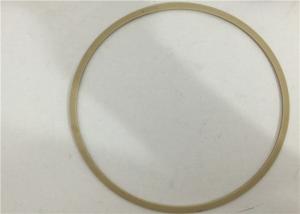 China Abrasion Resistant Plastic Molded Parts Sealing Peek Ring Self Lubrication wholesale