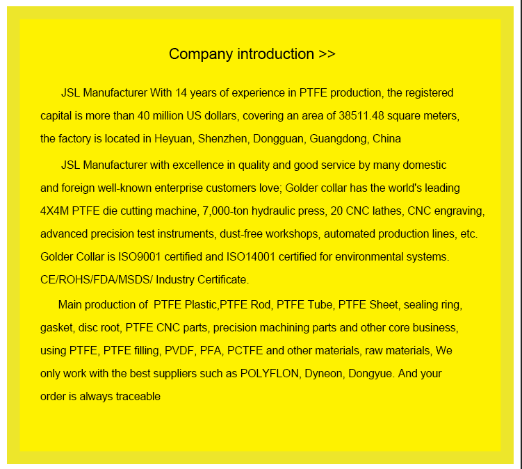 Extrusion Ptfe Molded Pipe Temperature Resistant Ptfe Tube Corrosion Resistant