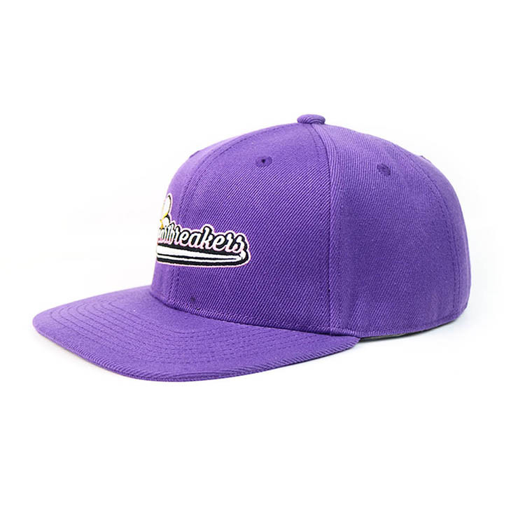 100% Acrylic Personalized Snapback Hats / Embroidery Logo Snapback Cap And Hat