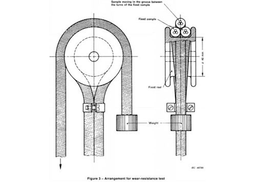 3 Work Station Electric Wire Abrasion Test Apparatus