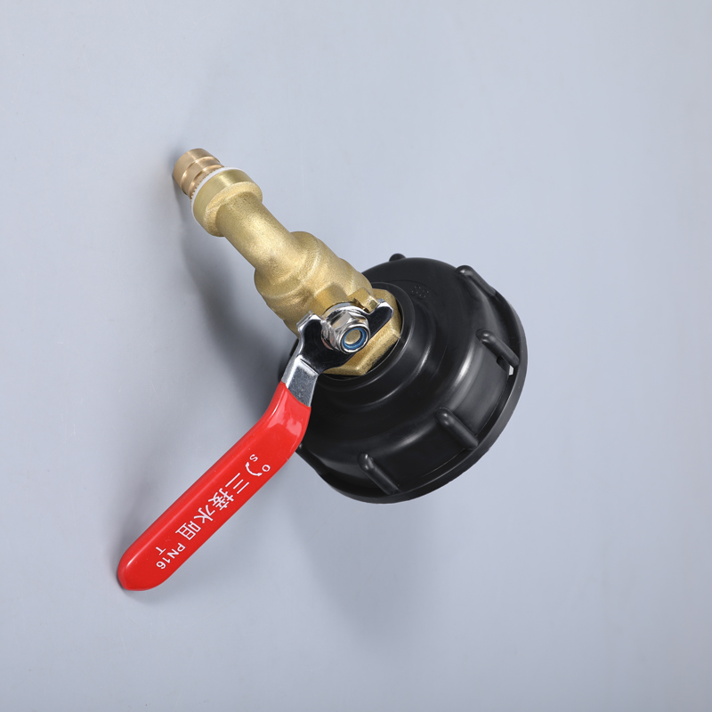 S60x6 Thread To 3/4" 1/2" 1" Reducing Adapter Connector for IBC Tank Irrigation Needs