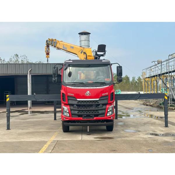 Factory DFAC DongFeng Dump Truck Mounted With Crane
