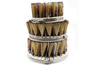 China Environmental Friendly Drum Sander Wire Brush Wood Polishing Sanding Brush Wheel wholesale