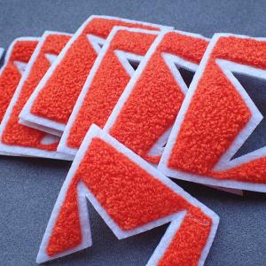 China Heat Transfer Polyester Laser Cut Embroidery Patches For Jackets wholesale