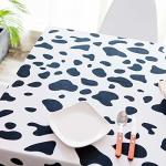 PEVA 54x108 Inch Disposable Plastic Tablecloths Embossing