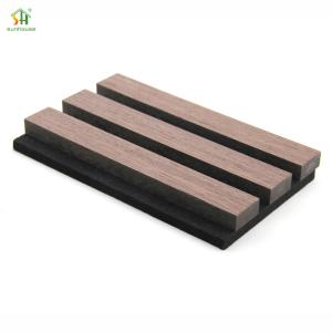 China High Quality Soundproof Akupanel Eco Friendly Natural Acoustic Slat Wall Panels For Interior Wall Ceiling wholesale