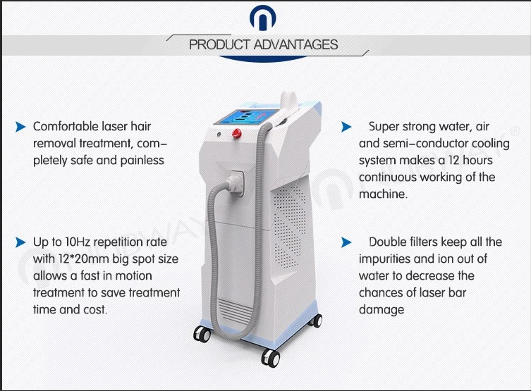 2018 Newest system soft light beauty equipment 808 diode laser hair removal with FDA / CE / ISO