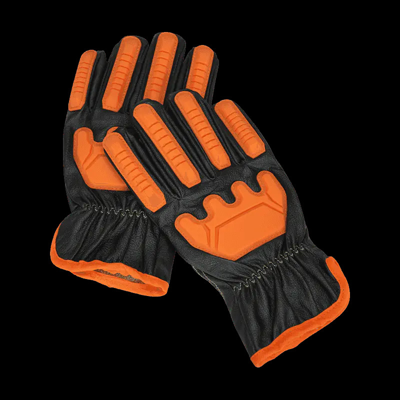water resistant Arc Protection Anti-impact cowhide Gloves, anti-impact glove, water resistant glove, waterproof glove, water-proof glove