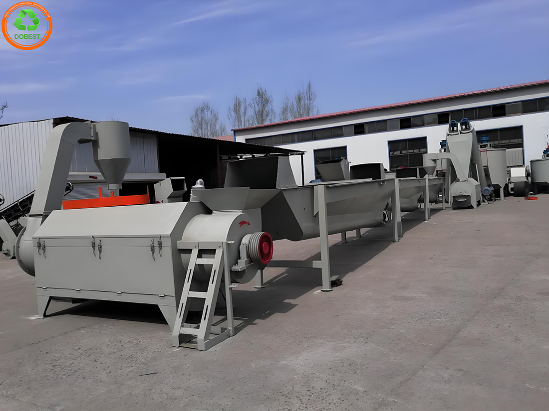 Semi-Automatic PP PE Film Washing And Recycling Line With Plastic Washing Tank With 1