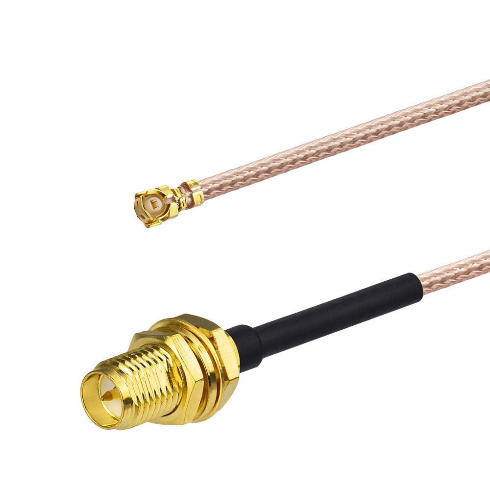 IPX MHF U.FL RF Coaxial Cable WIFI Extension RG178 with SMA-J Female and V.S.W.R≤1.5