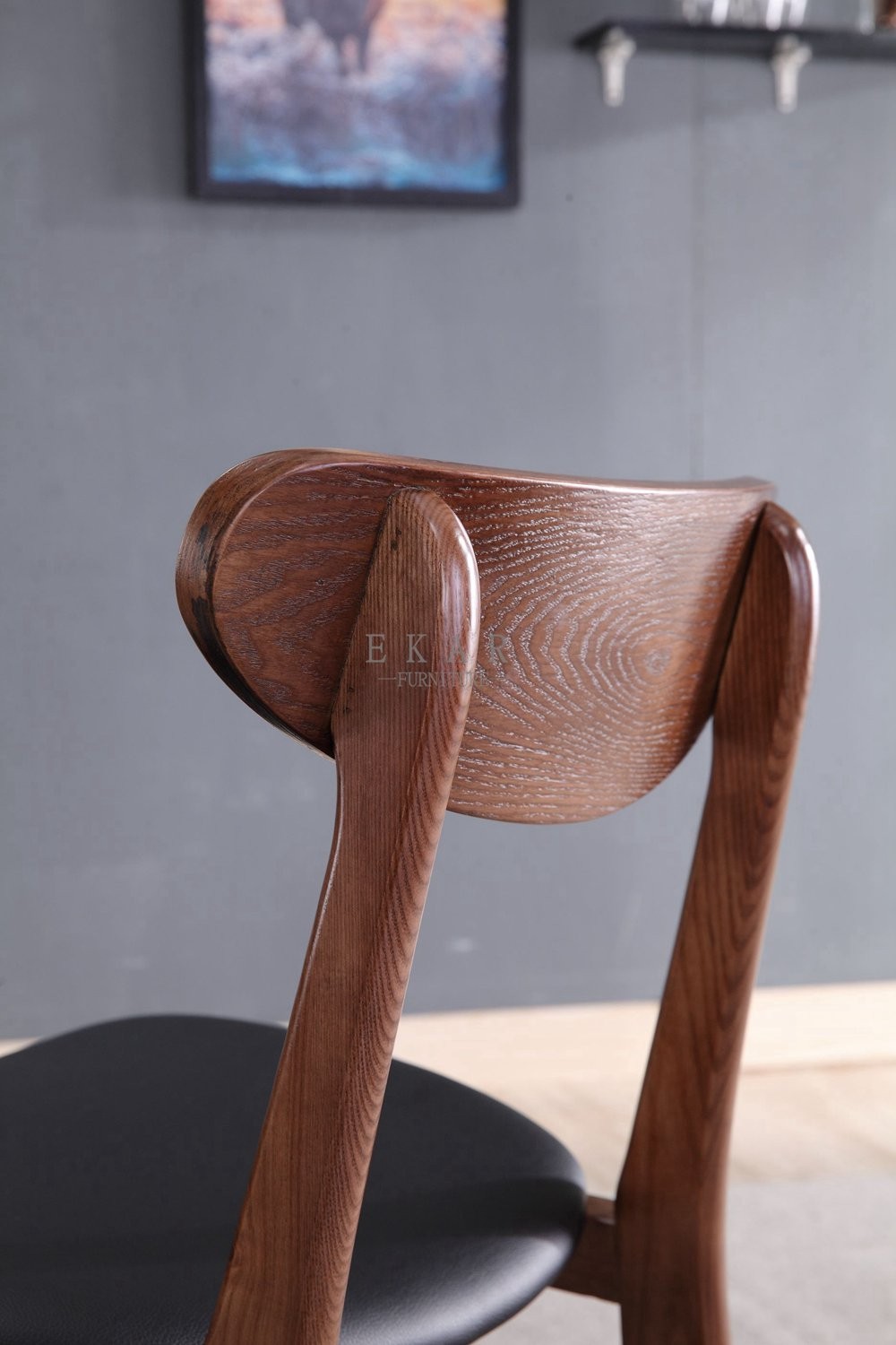 Nordic Style Leather Designer Modern Dining Chair