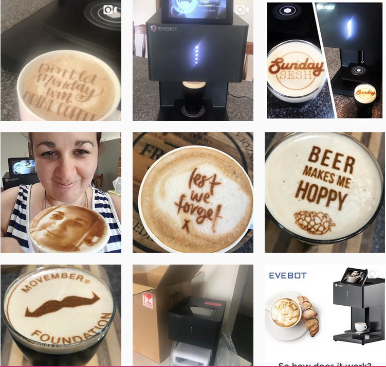 MACAS Single Color Cake Coffee Art Printing Machine 15W