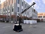 Non Standard Electric Mini Crane Arm Truck Rated Lifting Capacity 300 KG