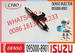 Diesel Engine Auto Parts Common Rail Injector 095000-8901 8-98151837-1