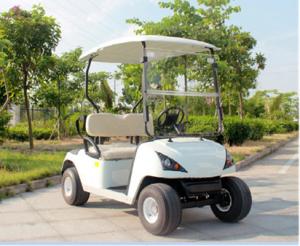 China White 2 Seater Electric Golf Cart Passenger Battery Operated Golf Trolley wholesale