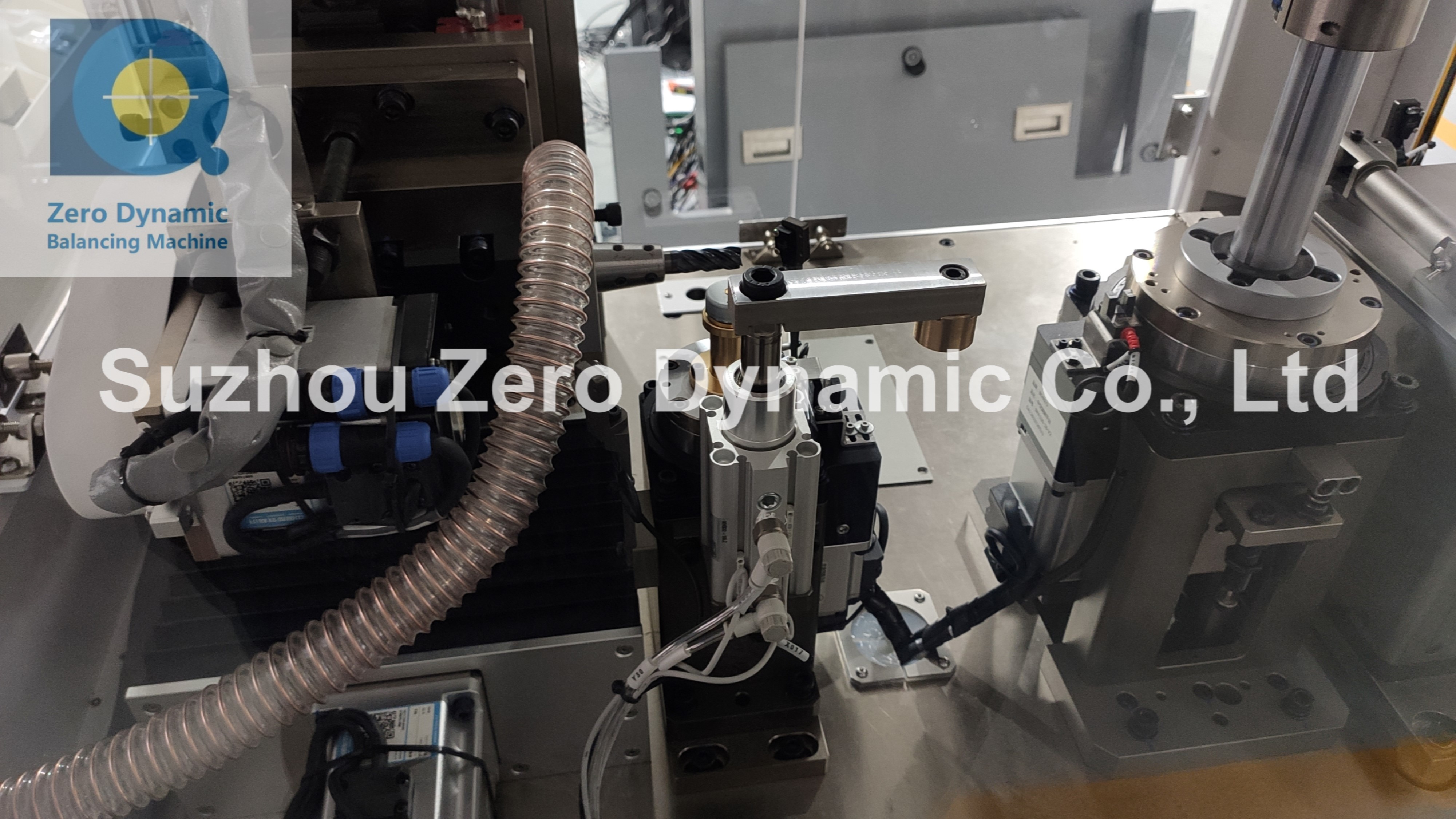 Sweeper Motor Outer Rotor Balancing Machine, Vertical Double Plane Milling Correction Balance Machine