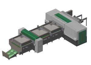 China Flatbed Single Pass Inkjet Printer / Digital Inkjet Printing Machine wholesale