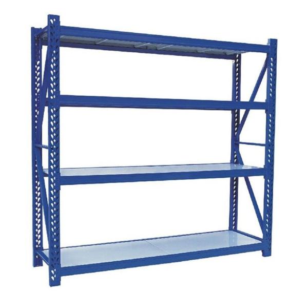 Adjustable Medium Duty Storage Rack Customzied Industrial Warehouse Shelving