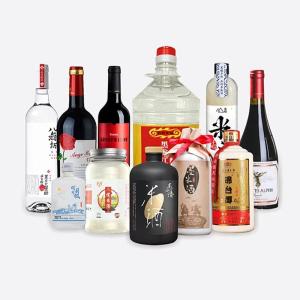 China Gloss Gold Foil Metal Paper Brand Logo Wine Label Stickers For Bottles wholesale