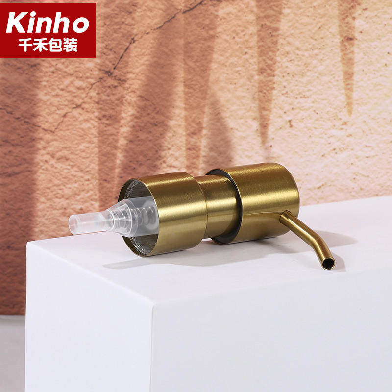 Stainless Steel Metal Liquid Soap Dispenser Pump For Lotion Bottle Dispenser