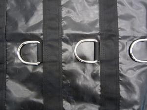 China 610gsm Durable Black Waterproof Tarpaulin Covers For Lumber Cover wholesale