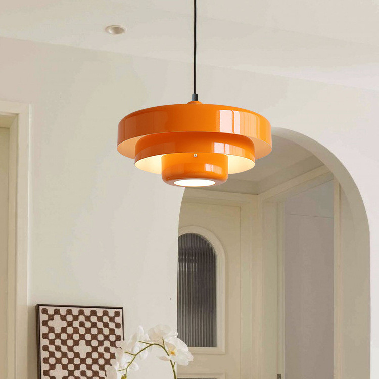 Nordic LED Pendant Light 3 Layers Dark Green Circle Hanging Lamps(WH-AP-584)