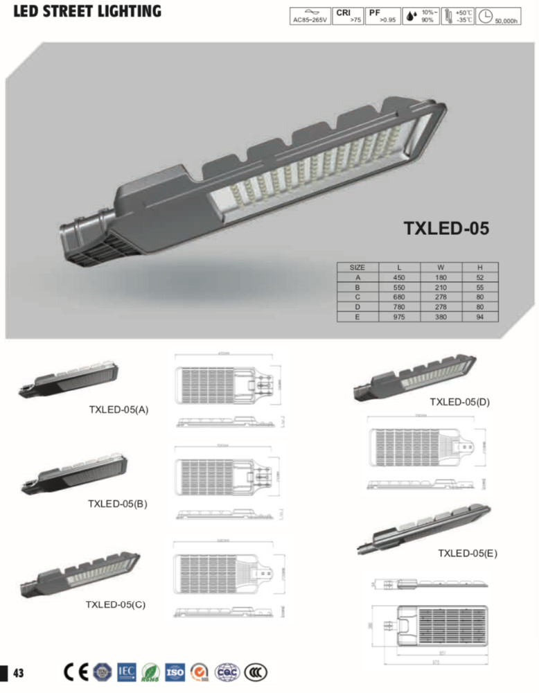30w~100w Solar LED Street Light With Pole Ip65 Weather Resistant Easy Install