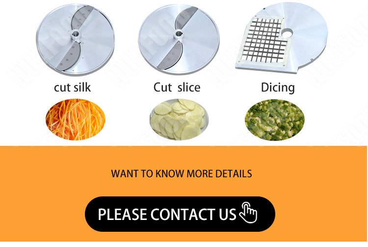 Vegetable Slicer 1.1KW Food Dicing Machine