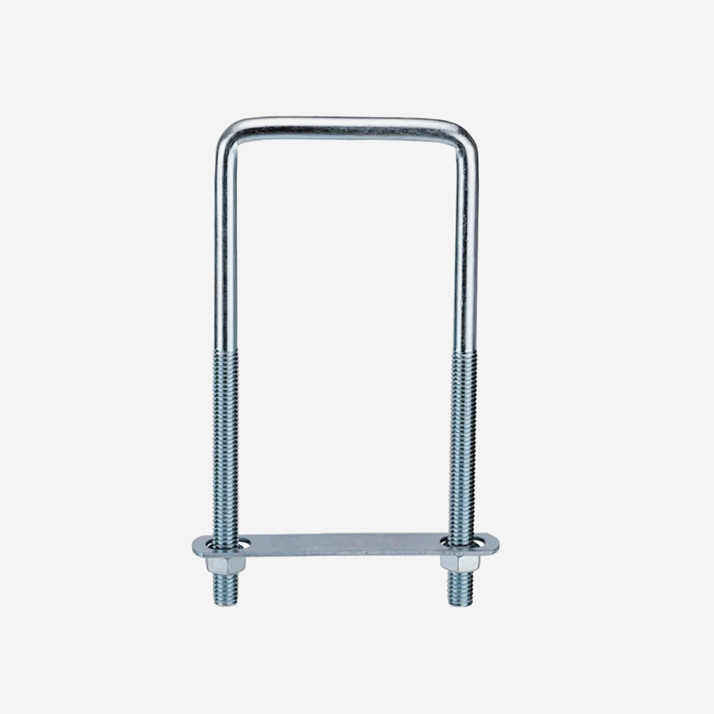 High Quality Stainless Steel Carbon Steel Pipe Clamp Pipeline Fixture Fixation Galvanized U-shaped Bolts U Bolt Clamp