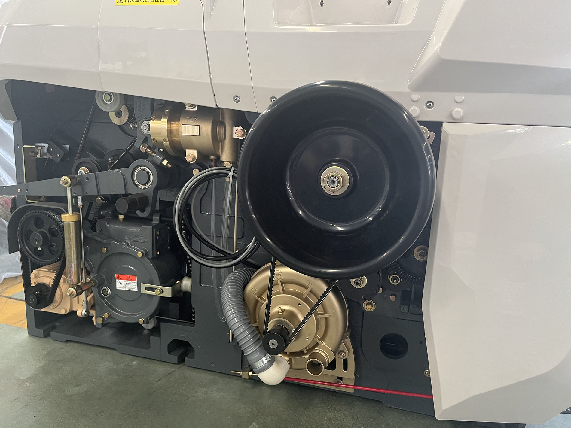 190cm Textile Air Jet Weaving Machine Single Nozzle Plain Shedding