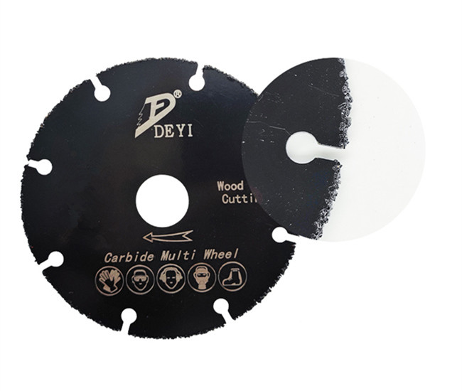 Nail Wood 125mm Circular Saw Blade Vacuum Brazed Cutter Head With Grit