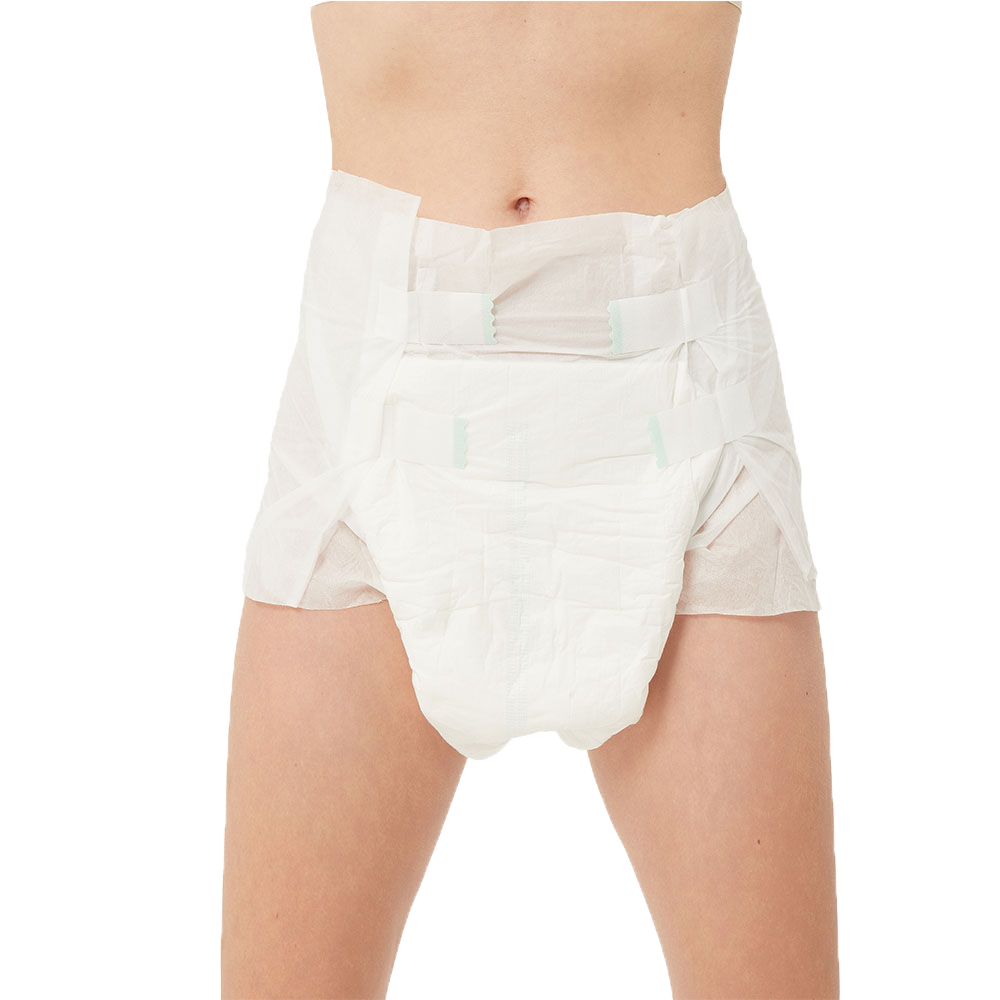 Super Speed Absorbency Printed Adult Diaper with Color Pattern and Quick Spreading