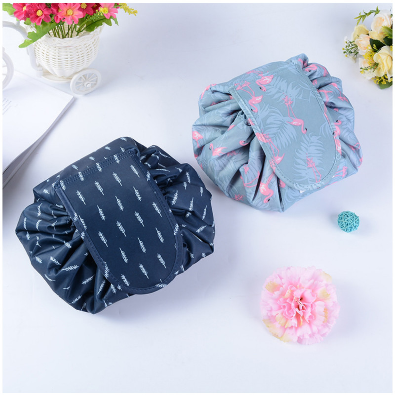 High Quality Multi-Function Colorful Printing Drawstring Cosmetic Bag