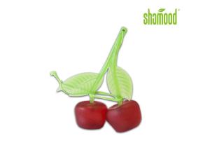 China Cherry Air Freshener Deco Rear-view Mirrow Hanging Scented Perfume wholesale
