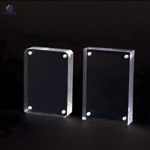China Magnetic Acrylic Picture Frame 8mm Thickness Clear Standing Frame Customizable wholesale