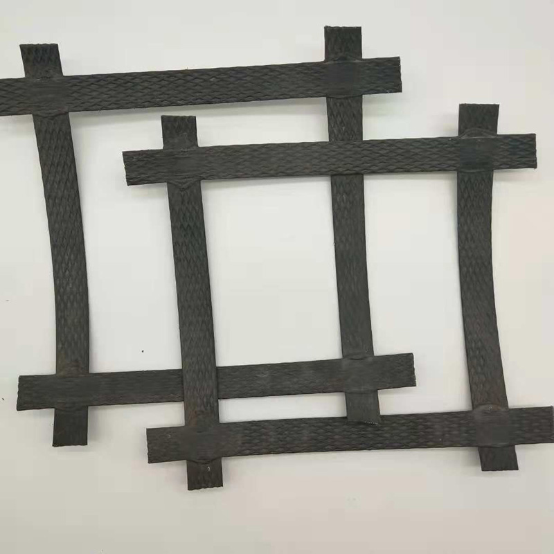 Steel Plastic Geogrid for Durable Embankments Construction Access Roads Retaining Walls