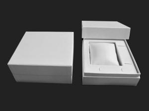 China White Fancy Paper Watch and Gift Box Set wholesale