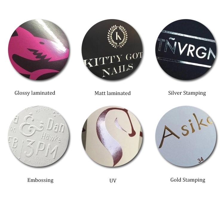 Paper Folded Cloth Hang Tags Sustainable Recyled with Custom Logo