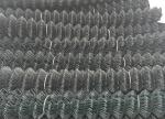 Black PVC coated Cyclone Fence