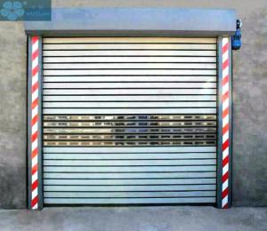 China Aluminium Alloy 380V 3000mm Height Speed Roll Up Doors wholesale
