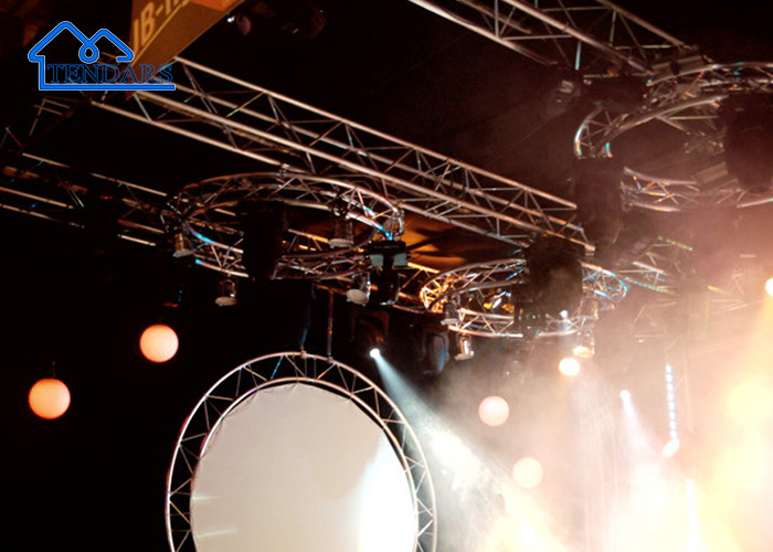 Aluminum Ladder, Triangular, Square, Circle Event Stage Roof Truss Stage Lighting Truss For Exhibitions