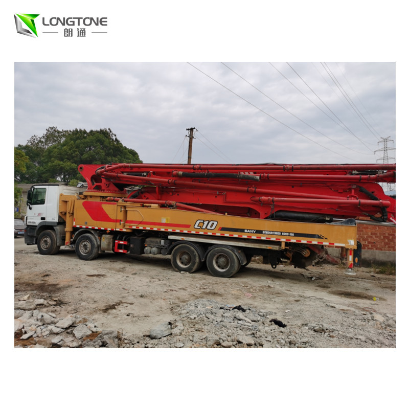 Used Zoomlion Concrete Pump Truck 37m 42m 48m 52m
