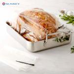 High Temperature Resistance Nylon PET Turkey Oven Bags Large Turkey Roasting